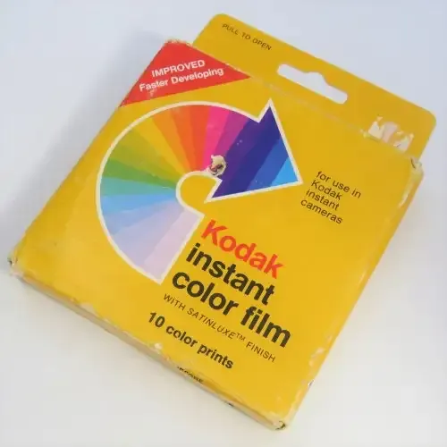 Vintage Kodak instant color film - 10 color prints