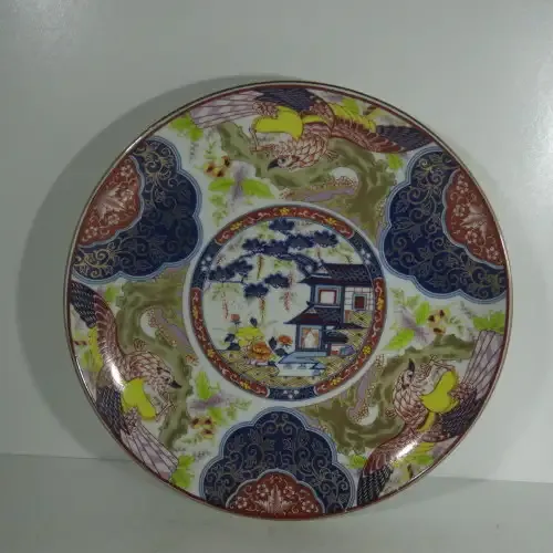 Beautiful Genuine Imperial Imari wall plate - Large - Size 31 x 31 cm
