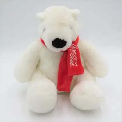 Vintage Coca-Cola Polar bear soft plush toy