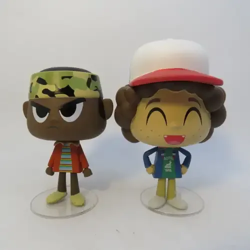 Funko Stranger Things Dustin and Lucas Vinyl figurines in box