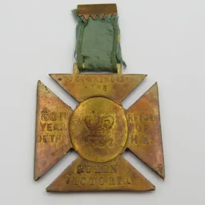 Queen Victoria 50 Year reign commemorative medal 1837-1897