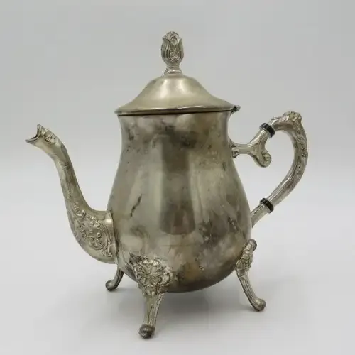 Vintage silverplated tea set - Teapot, milk jug, sugar bowl