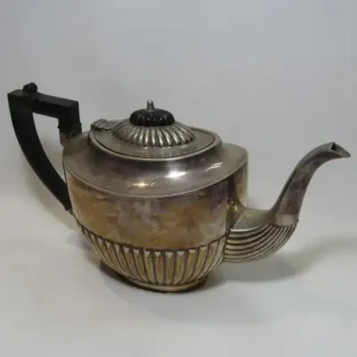 Vintage silverplated tea pot
