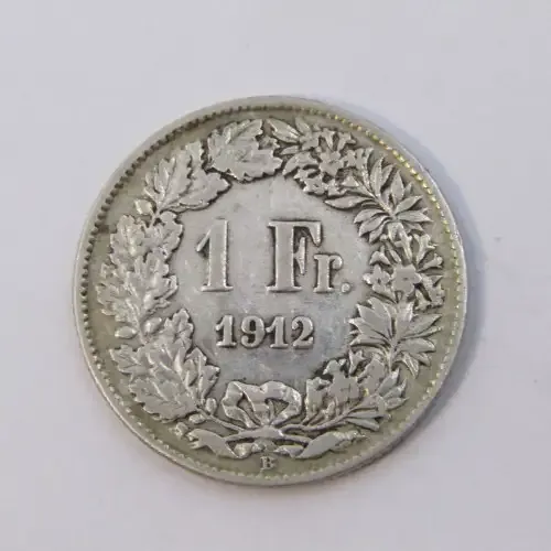 1912 Switzerland 1 Franc - VF+