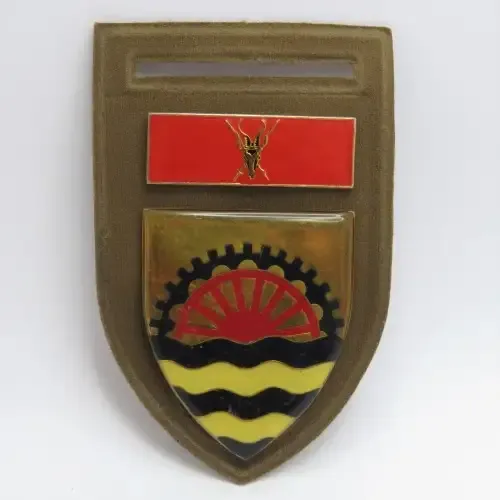 SADF Klerksdorp Commando shoulder flash chief of the Army command bar