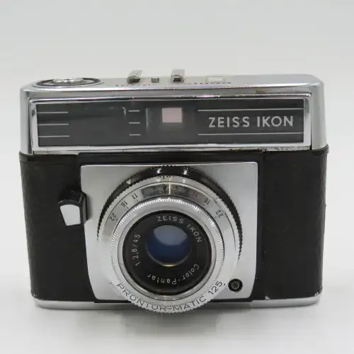 Vintage Zeiss Ikon Contessamat Film camera with Prontor-Matic 125 lens - Shutter faulty