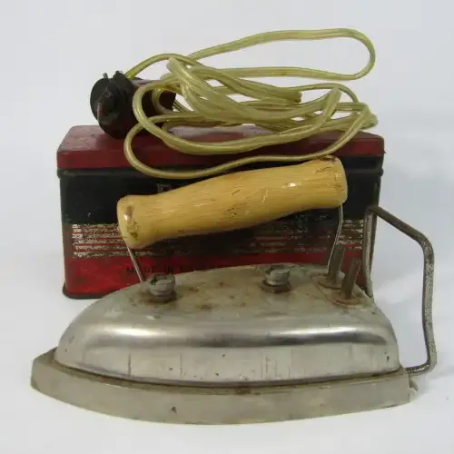 Prilect electrical travelling iron in original tin