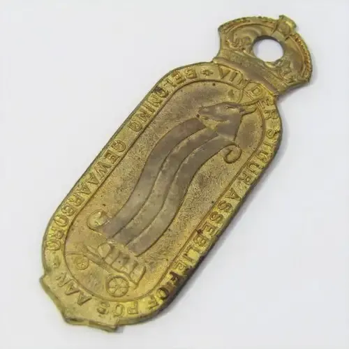 Vintage SA Beloning Gewaarborg key ring - E. Neetling Kimberly - C.F.