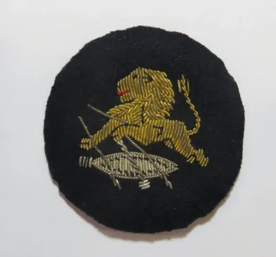 BSAP Woman Patrol officer cloth cap badge