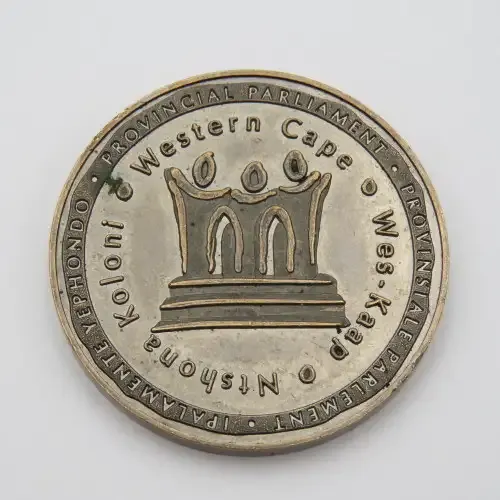 Western Cape Parliament medallion 2007