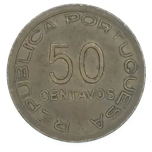 1945 Mozambique 50 Centavos - AU