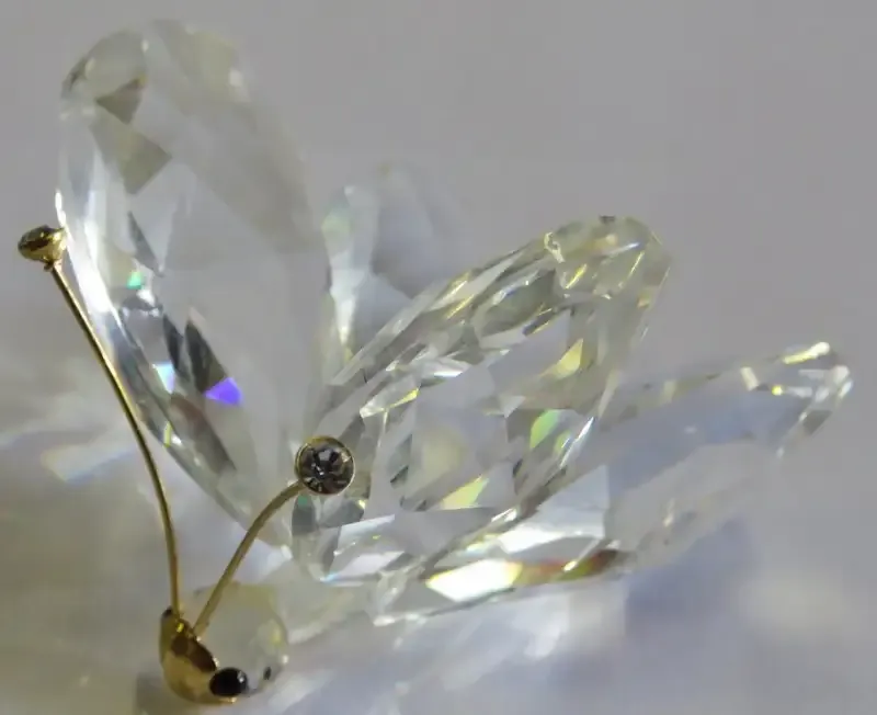 Vintage Swarovski butterfly figurine - Base missing