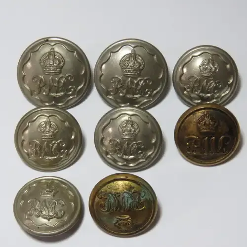 Royal Natal Carbineers buttons lot of 8