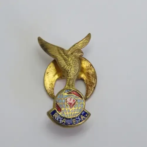 RAF Association button hole badge - Enameled