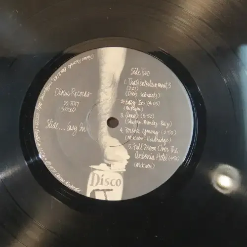 Vintage Music LP 33 rpm Slide Easy In - 1977 - Discus records DS7017