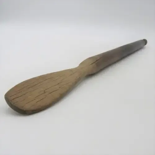 Vintage African porridge spoon - nice patina on the handle