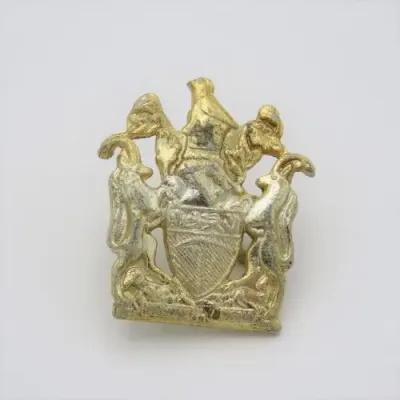 Rhodesia Native Department cap badge with lugs