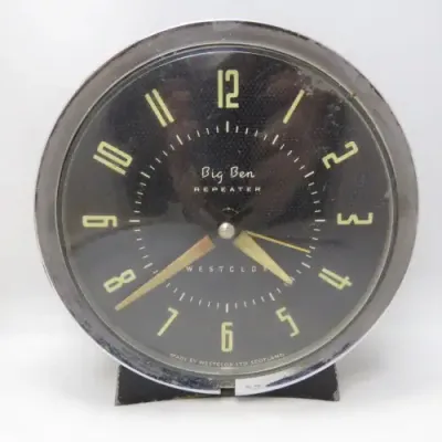 Vintage Big Ben westclox alarm clock - Runs and stops - Needs service