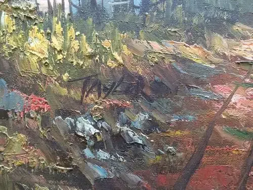 Beautiful landscape painting signed by Taylor - as per photo
