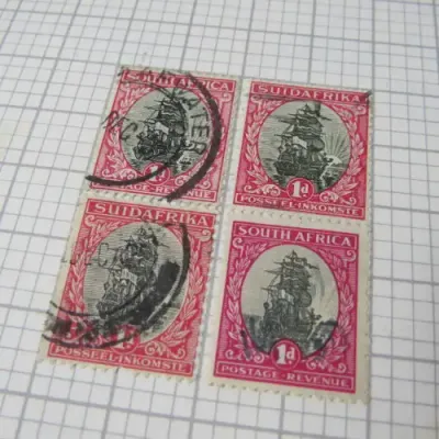 Republic of South Africa Stamp album with over 1800 stamps - used and mint - very nice starter lot