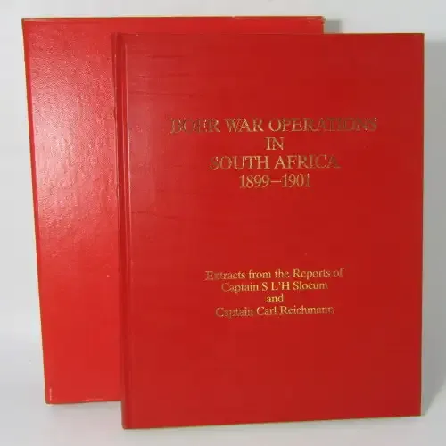 Boer War Operations in South Africa 1899 - 1901 by SL`H Slocum and Carl Reichmann - #924 of 1000