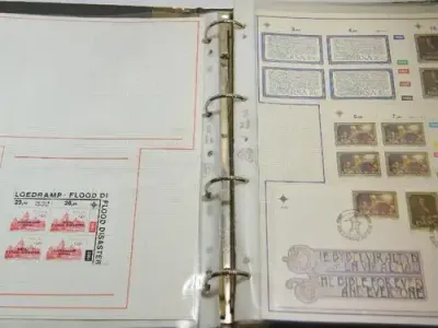 Album with RSA collection of FDC`s control blocks and maxi cards from 1987 to 1988 - as per photo