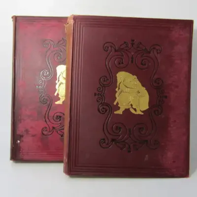 1933 Bound volume of Punch magazine - Jan to June and Jul to Dec - some damage