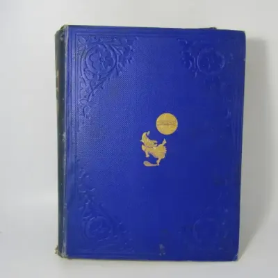 1922 Bound volume of Punch magazine - some damage