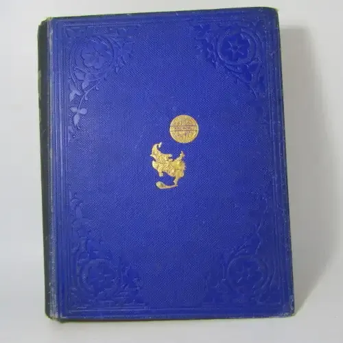 1919 Bound volume of Punch magazine - some damage