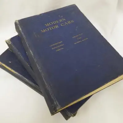 Modern Motor Cars - 1924 Edition - Volume 1 to 3