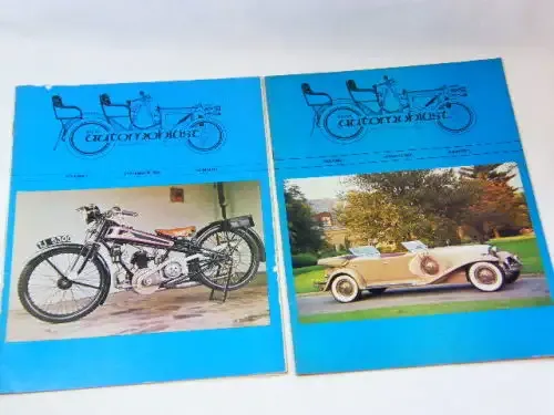 Lot of 20 SAVVA Automobilist magazines from 1974 Volume 1 number 1 to 1979 Volume 5 number 4