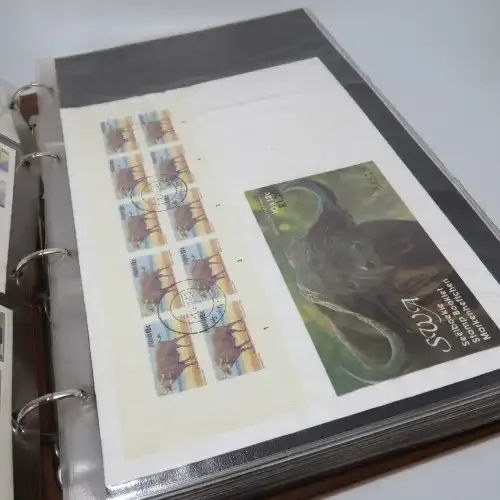 South West Africa First day cover album with various Philatelic items