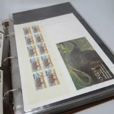 South West Africa First day cover album with various Philatelic items