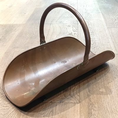 Antique Copper coal trugg