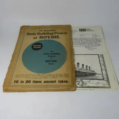 The deathless story of the Titanic - original book
