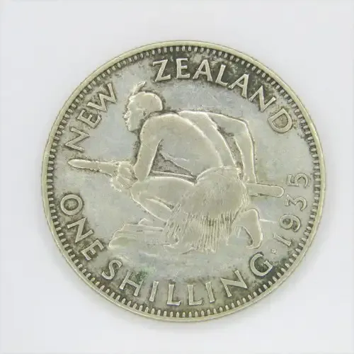 1935 New Zealand Shilling - VF