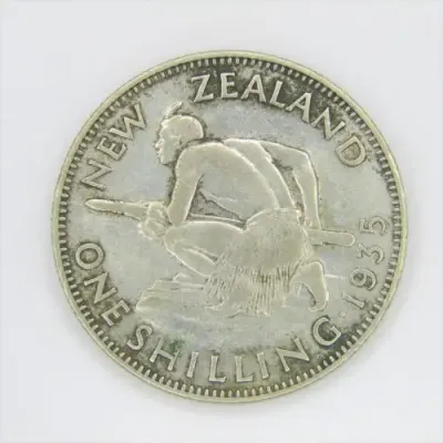 1935 New Zealand Shilling - VF