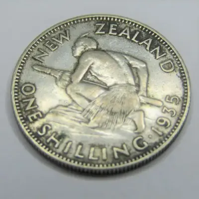 1935 New Zealand Shilling - VF