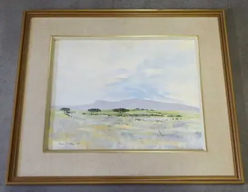 Kevin Stanley oil on board painting - Size with frame 72 x 61 cm - Size without frame 49 x 40 cm