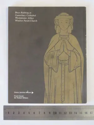 Brass Rubbing catalogue by Clark Paterson