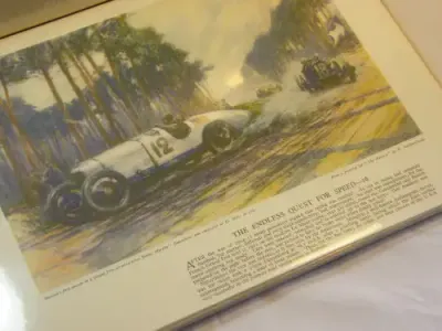 The Autocar - The endless quest for speed - 24 color prints