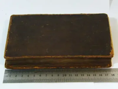 Rational Recreations by W. Hooper - 1801 edition printed by R. Morison - back cover loose