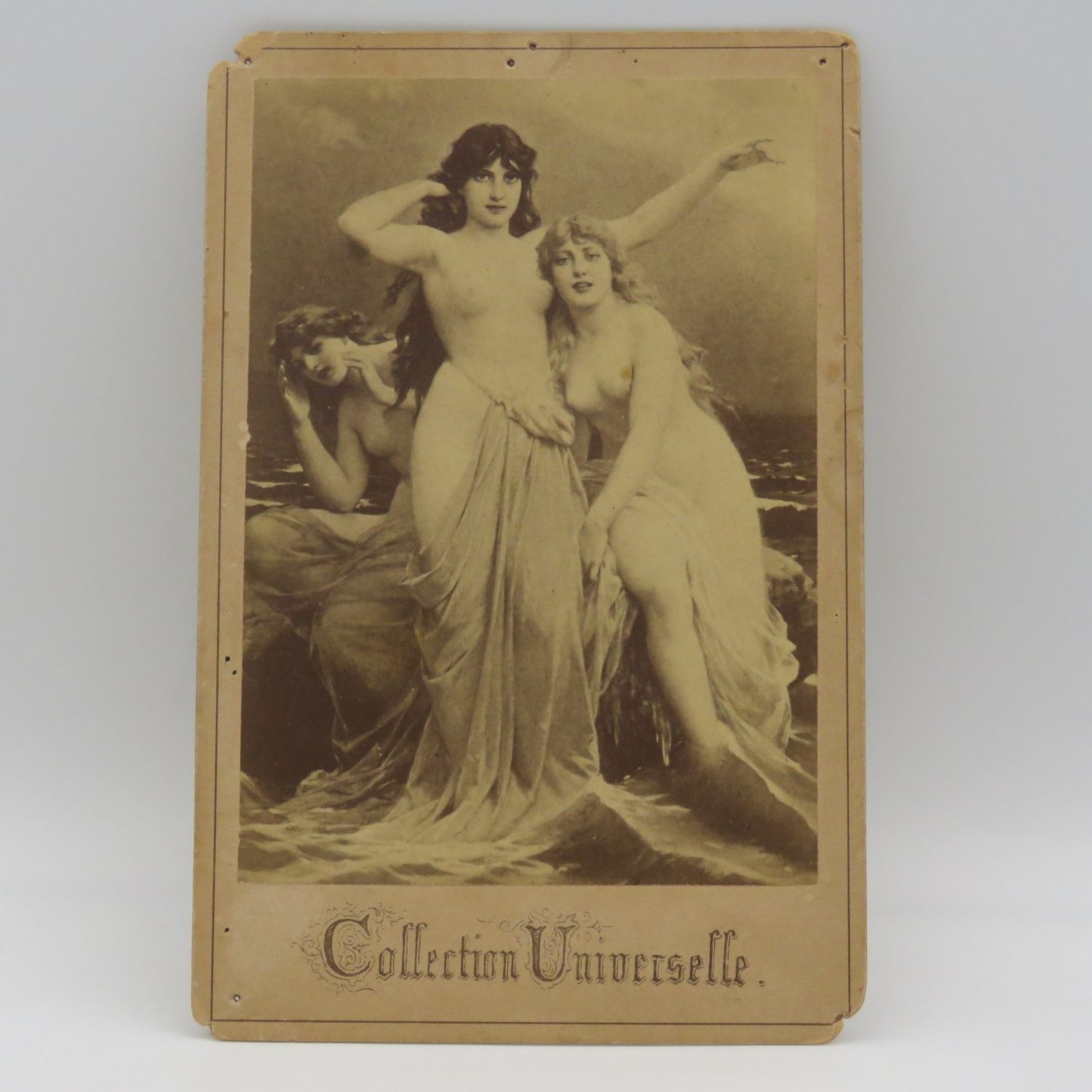 French Collection Universelle early 1900`s nude photo card