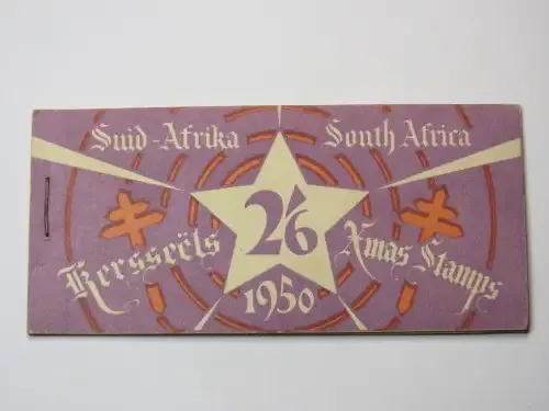1950 booklet with 19 Xmas stamps