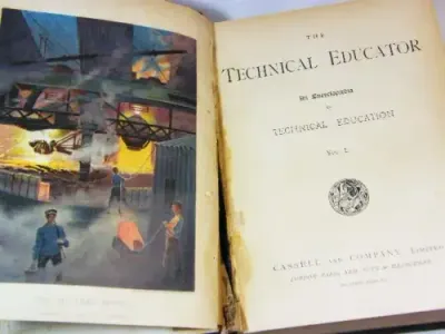 Lot of 2 ` New Technical Educator ` Volume 1-2 and Volume 3-4 published by Cassell and co.