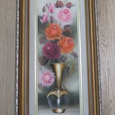 Beautiful Jana Du Toit Floral still-life painting - Sizes in description