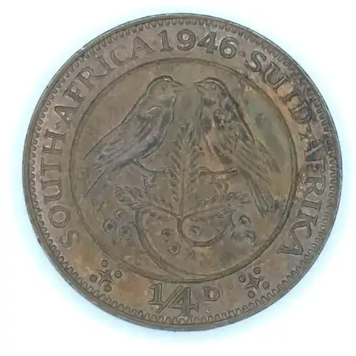 1946 SA Union Farthing - Uncirculated