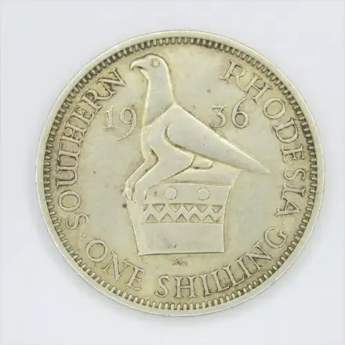 1936 Southern Rhodesia Shilling - XF+