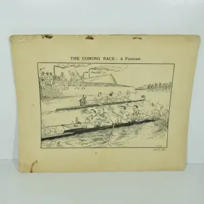 Book with South African Political cartoons, 1906-1907