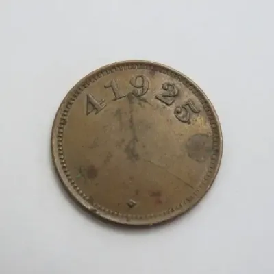 41925 token scarce variety no hole in middle - No denomination